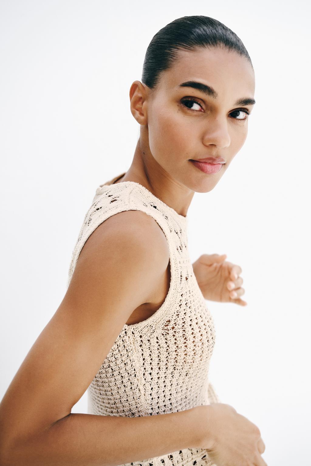 ТОП ИЗ ТРИКОТАЖА POINTELLE