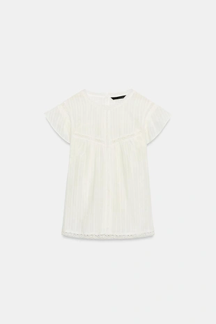 Топ в романтическом стиле с кружевом- Заказать в России