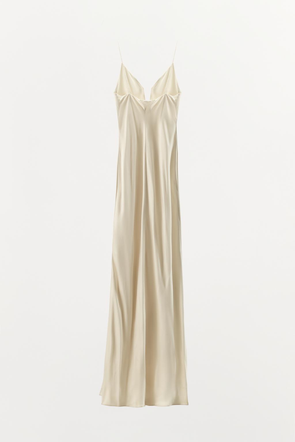 ДЛИННОЕ ПЛАТЬЕ ИЗ 100% ВИСКОЗЫ