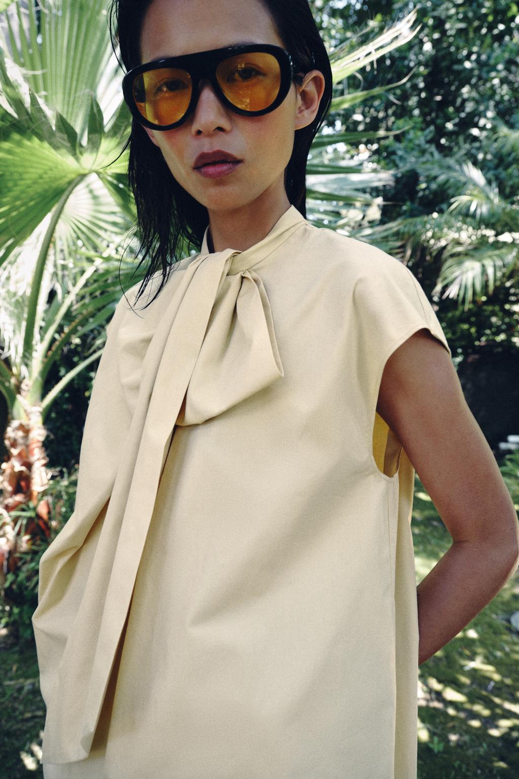 РУБАШКА С ЗАВЯЗКАМИ — ZW COLLECTION