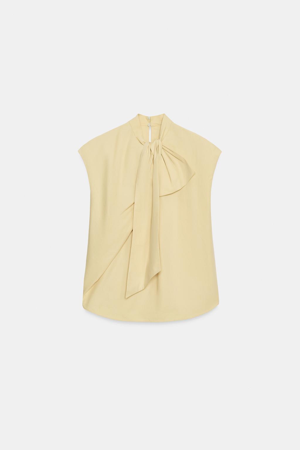 РУБАШКА С ЗАВЯЗКАМИ — ZW COLLECTION