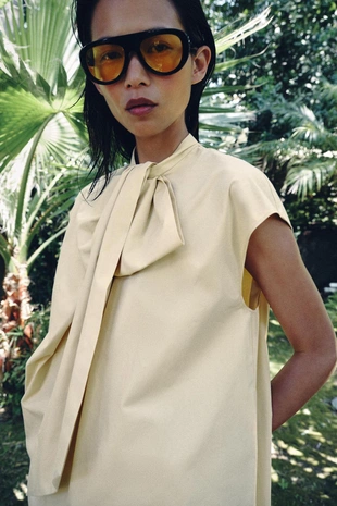 Рубашка с завязками — Zw Collection- Заказать в России