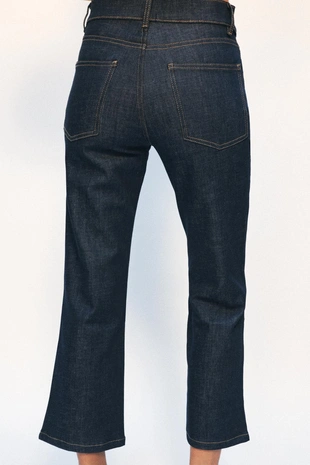 Укороченные расширенные джинсы со средней посадкой — Zw Collection- Заказать в России