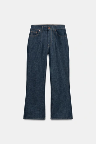 Укороченные расширенные джинсы со средней посадкой — Zw Collection- Заказать в России