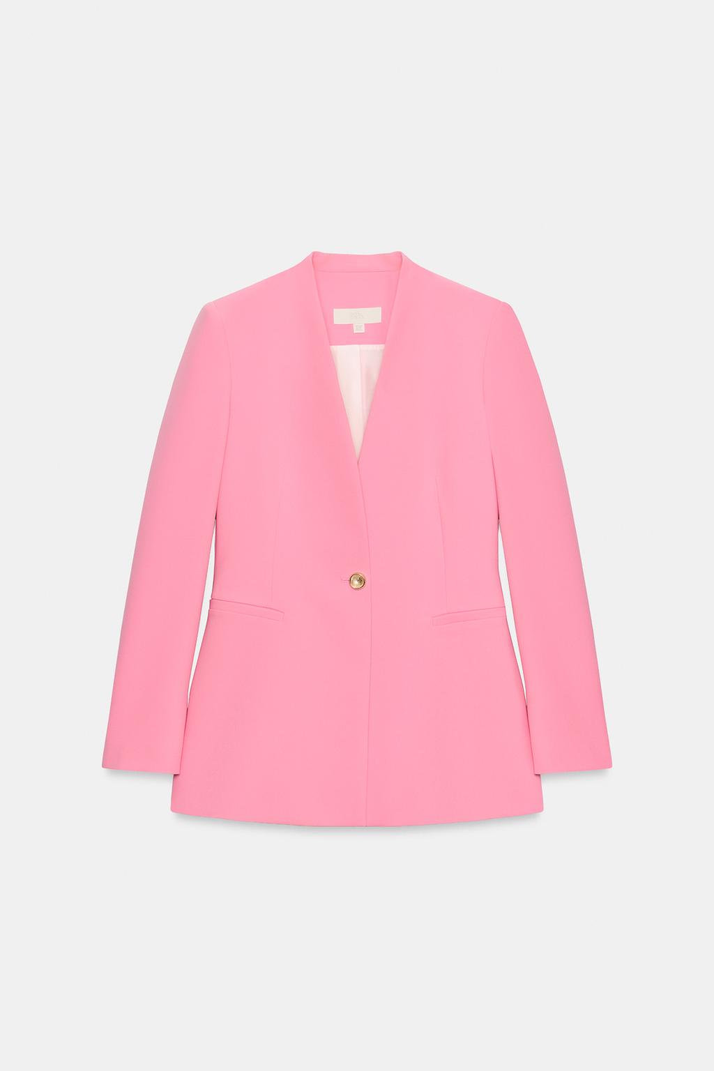 БЛЕЙЗЕР ОБЛЕГАЮЩЕГО КРОЯ БЕЗ ЛАЦКАНОВ