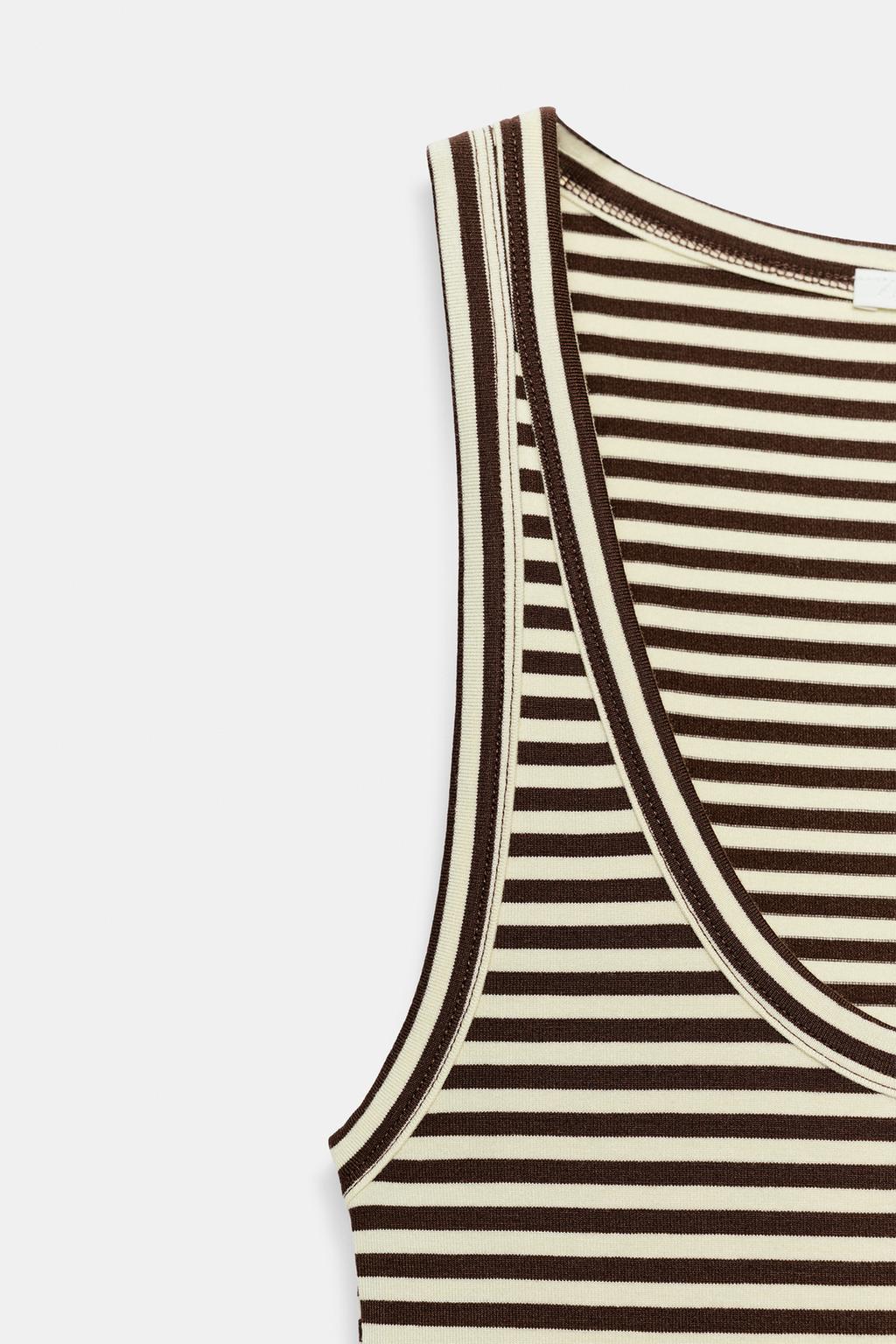 АСИММЕТРИЧНОЕ ПЛАТЬЕ МИДИ В ПОЛОСКУ