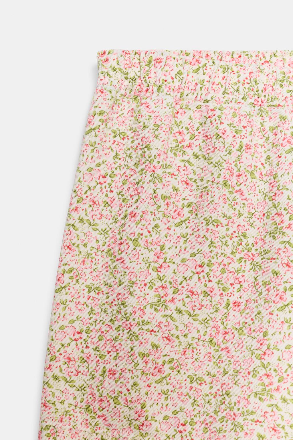 ШОРТЫ С ЦВЕТОЧНЫМ ПРИНТОМ