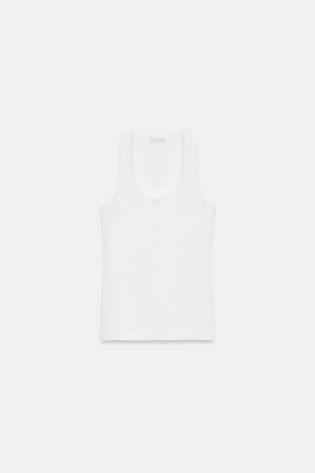 ТОП С ЛЬНЯНЫМИ ПУГОВИЦАМИ