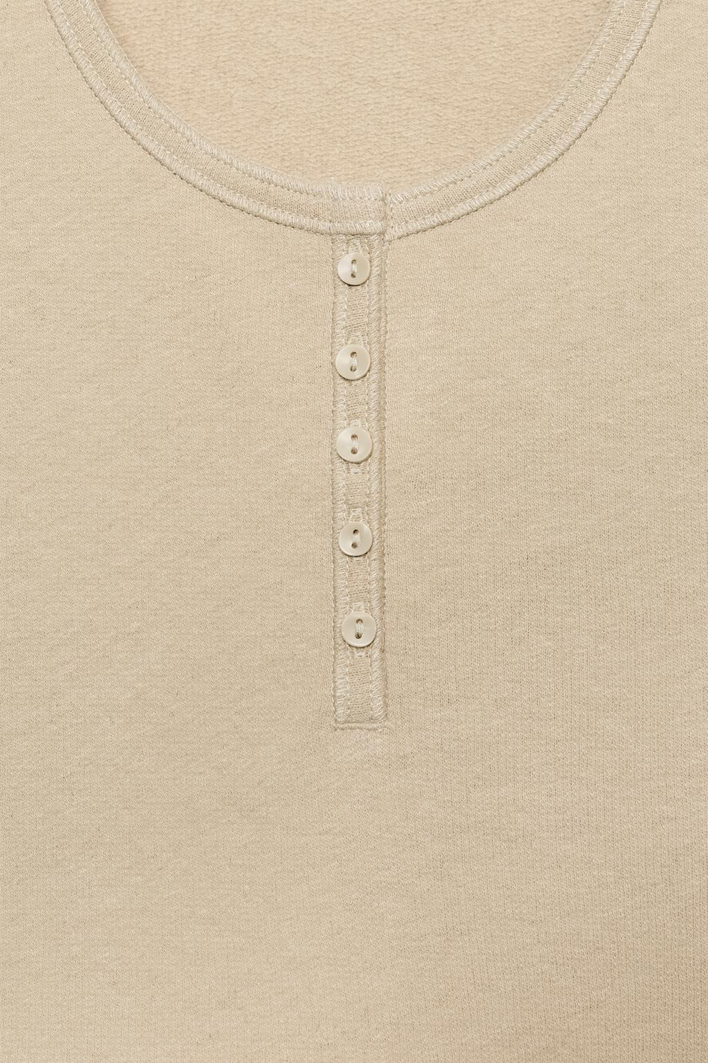 ТОП С ЛЬНЯНЫМИ ПУГОВИЦАМИ