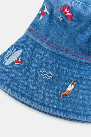 Панама с вышивкой- Заказать в России