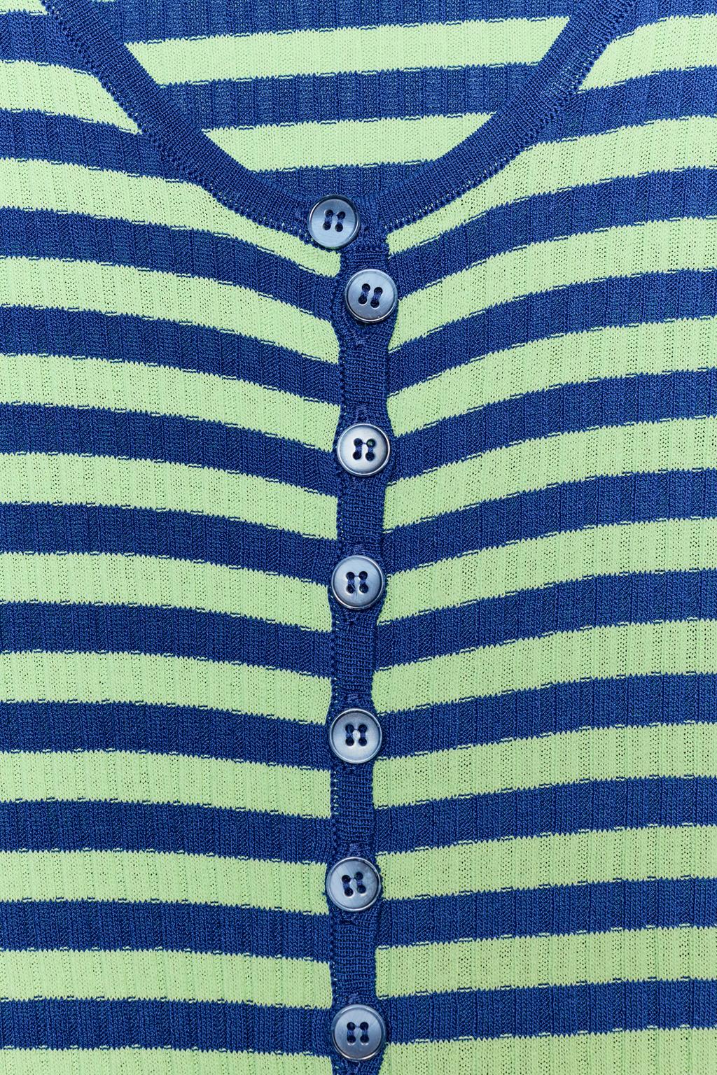 ТРИКОТАЖНЫЙ ТОП В ПОЛОСКУ