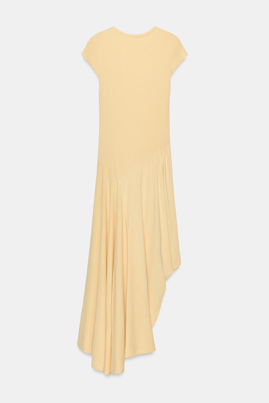 ДЛИННОЕ ПЛАТЬЕ АСИММЕТРИЧНОГО КРОЯ