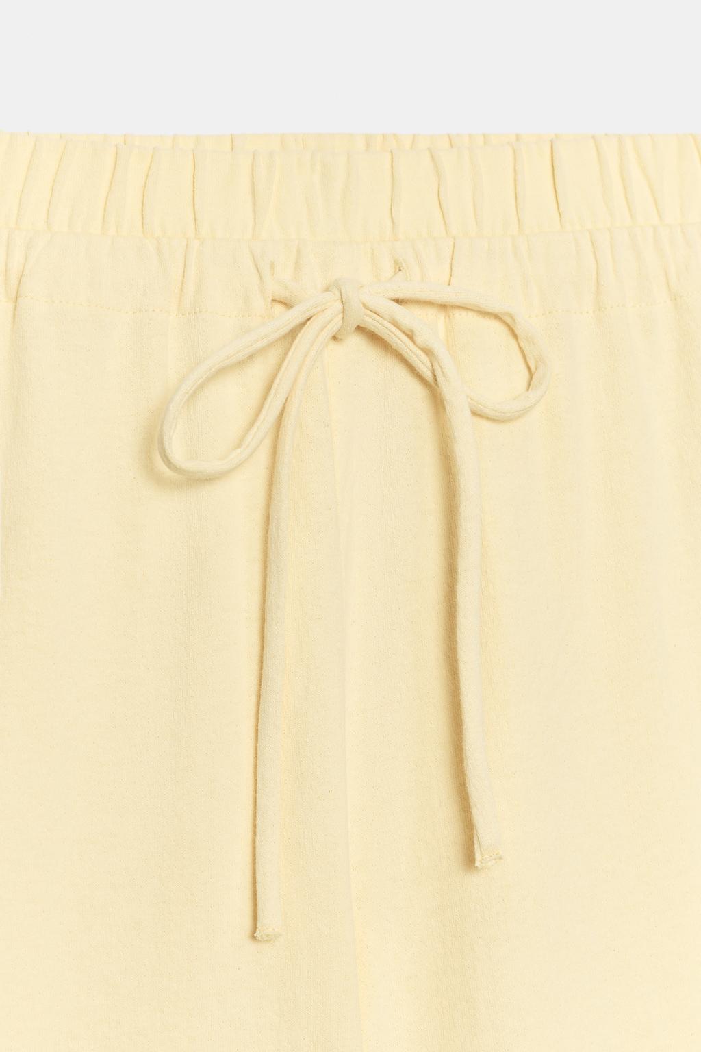 БРЮКИ В СТИЛЕ РУСТИК НА ШНУРКЕ