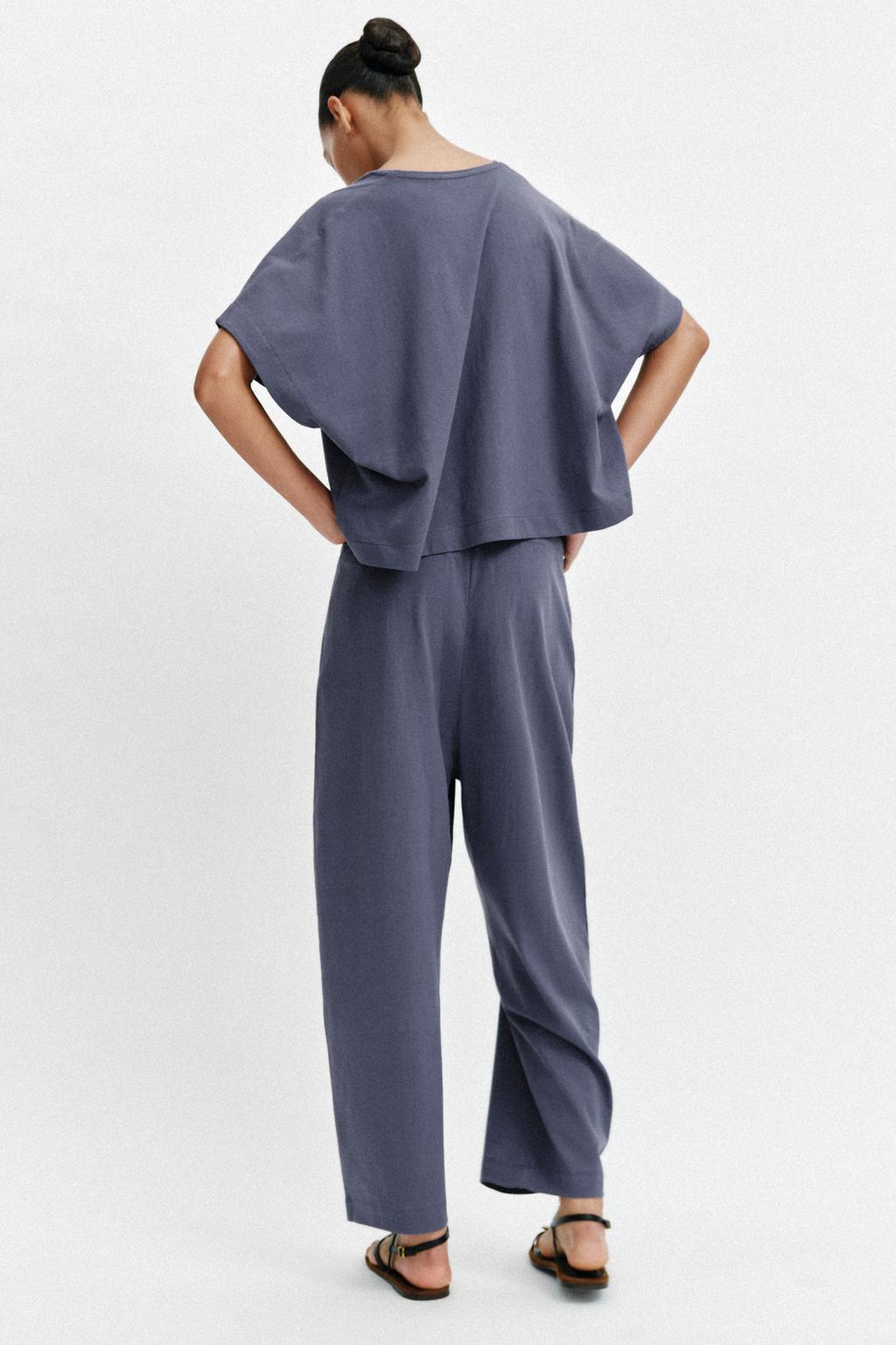 БРЮКИ В СТИЛЕ РУСТИК НА ШНУРКЕ