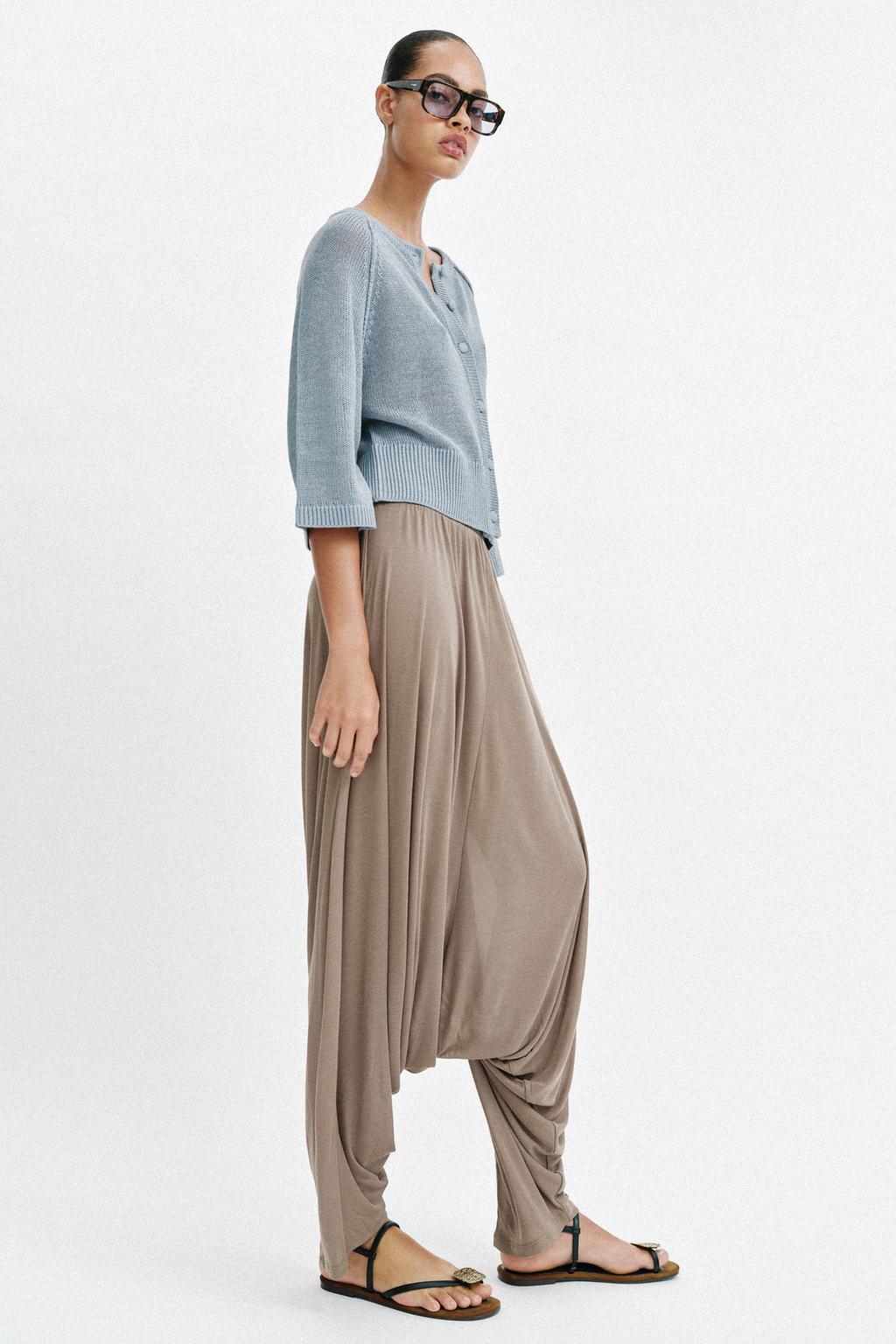 КАРДИГАН ИЗ ТРИКОТАЖА