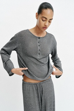 Брюки прямого кроя в деревенском стиле- Заказать в России