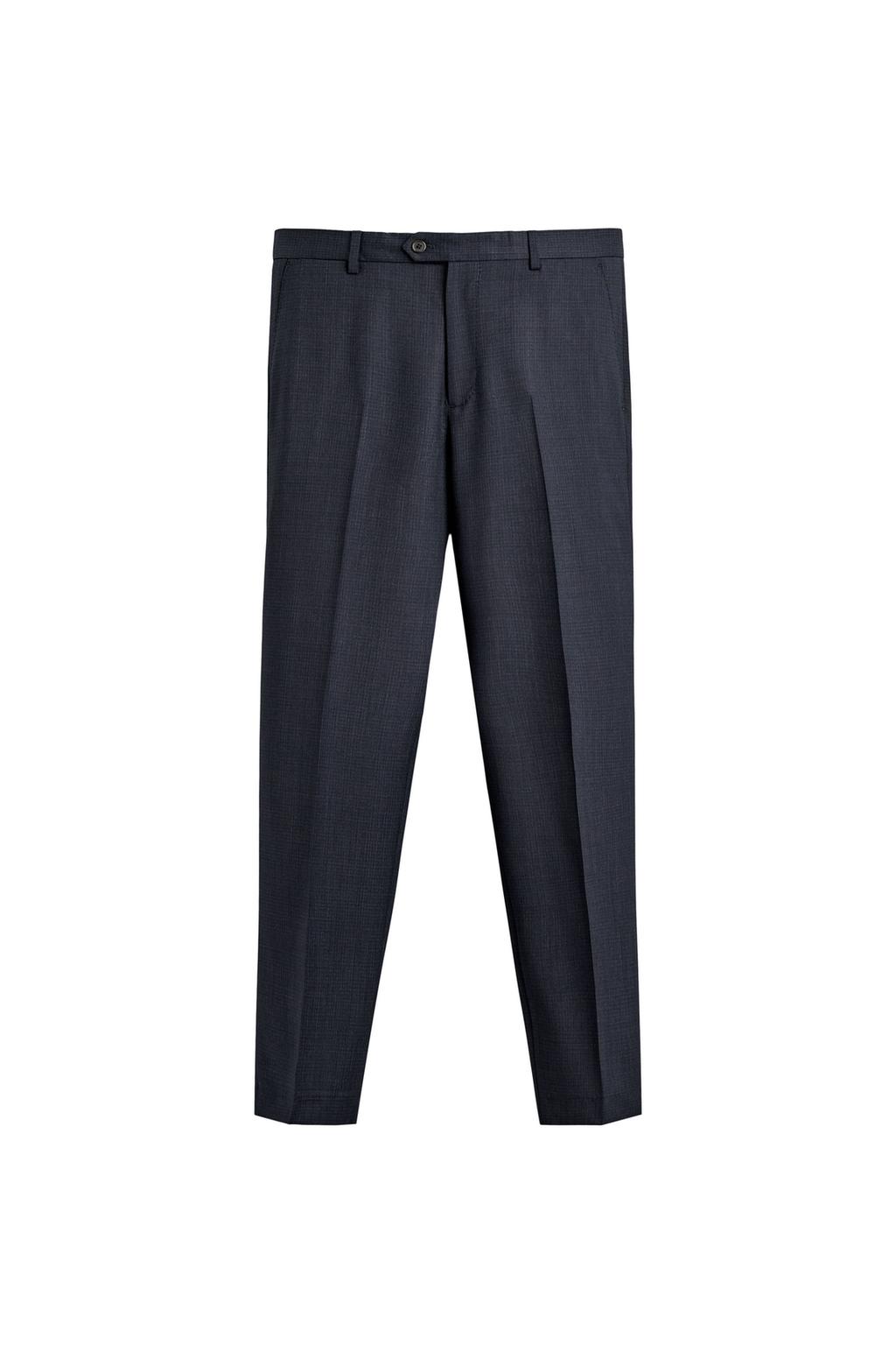 КОСТЮМНЫЕ БРЮКИ REGULAR FIT ИЗ 100% ШЕРСТИ