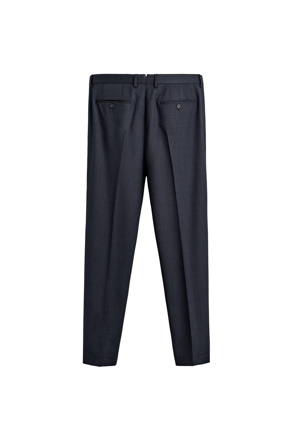 КОСТЮМНЫЕ БРЮКИ REGULAR FIT ИЗ 100% ШЕРСТИ