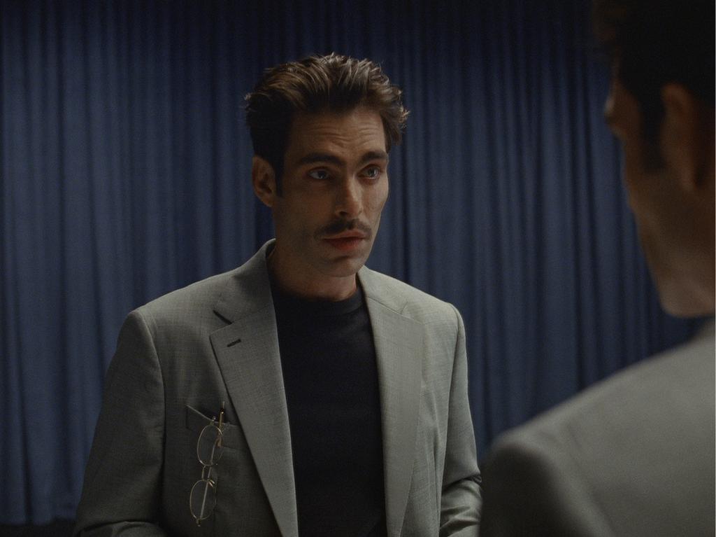 КОСТЮМНЫЕ БРЮКИ В КЛЕТКУ ИЗ СМЕСОВОЙ ШЕРСТИ