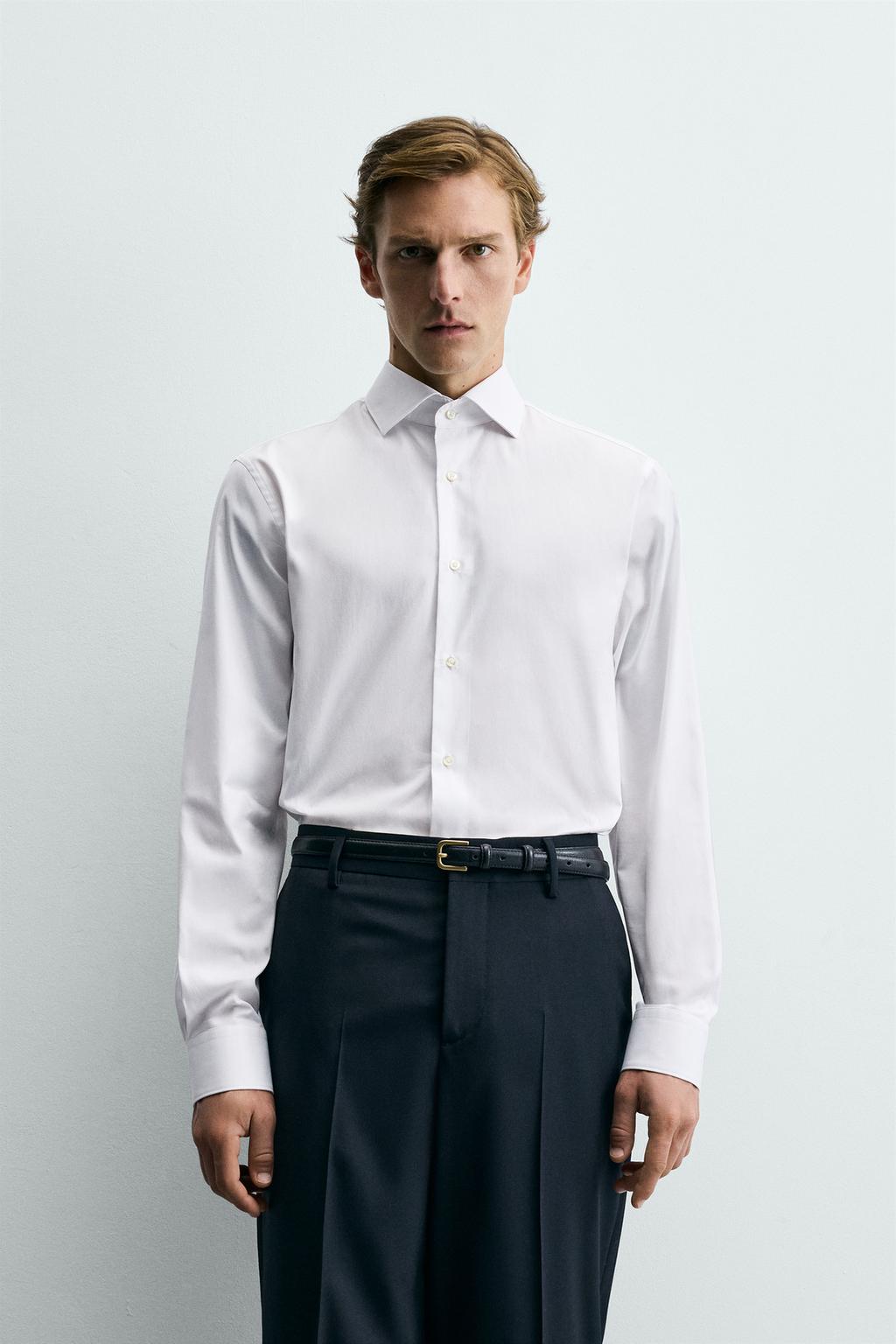 РУБАШКА REGULAR FIT ИЗ ХЛОПКА