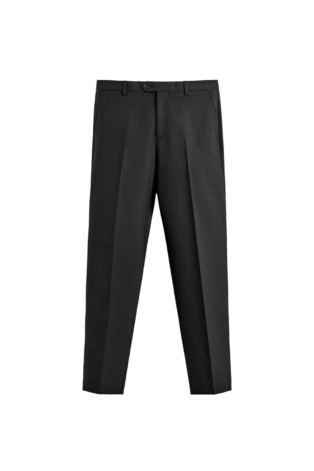 КОСТЮМНЫЕ БРЮКИ REGULAR FIT ИЗ 100% ШЕРСТИ