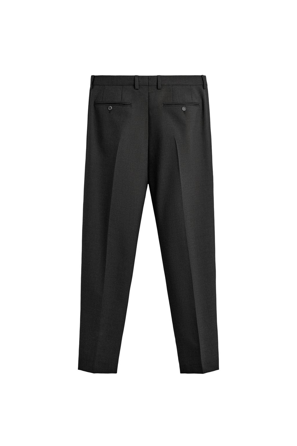 КОСТЮМНЫЕ БРЮКИ REGULAR FIT ИЗ 100% ШЕРСТИ