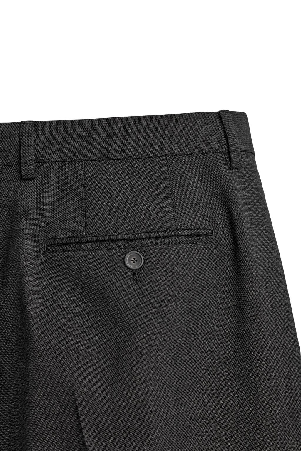 КОСТЮМНЫЕ БРЮКИ REGULAR FIT ИЗ 100% ШЕРСТИ