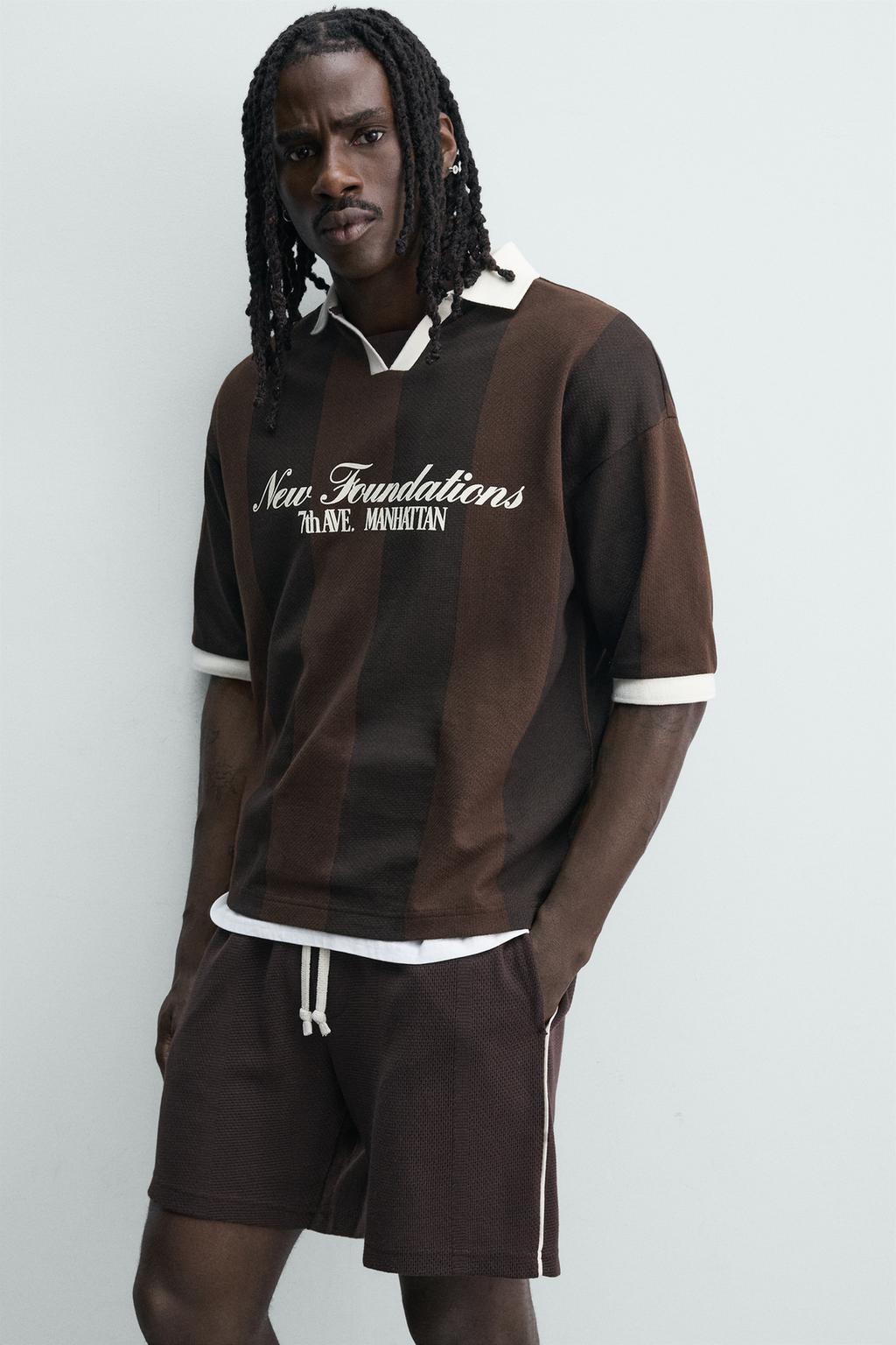 ШОРТЫ В СТИЛЕ РЕТРО ФУТБОЛ С КОНТРАСТНЫМИ ЭЛЕМЕНТАМИ