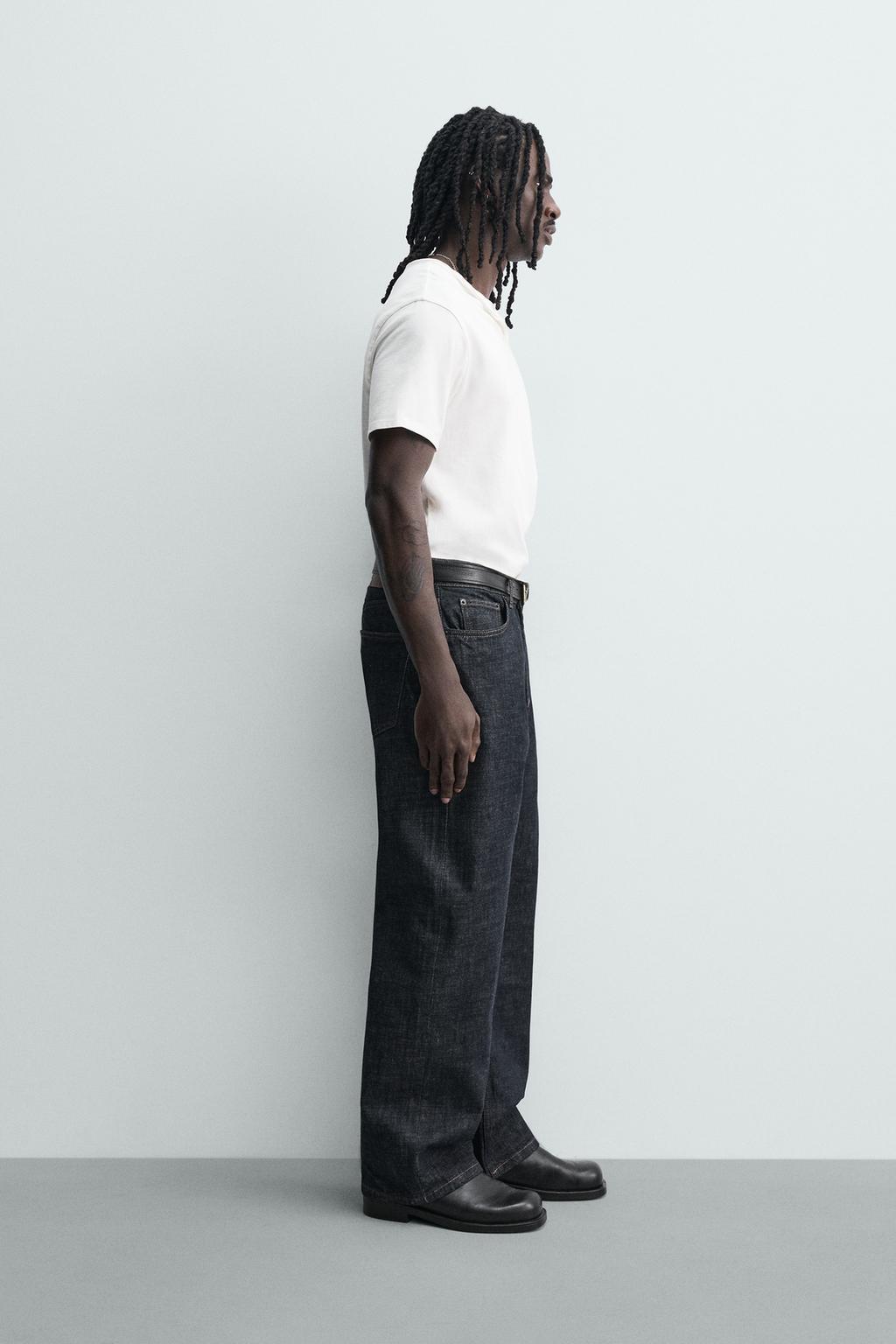 ДЖИНСЫ LOOSE FIT НА ПУГОВИЦАХ