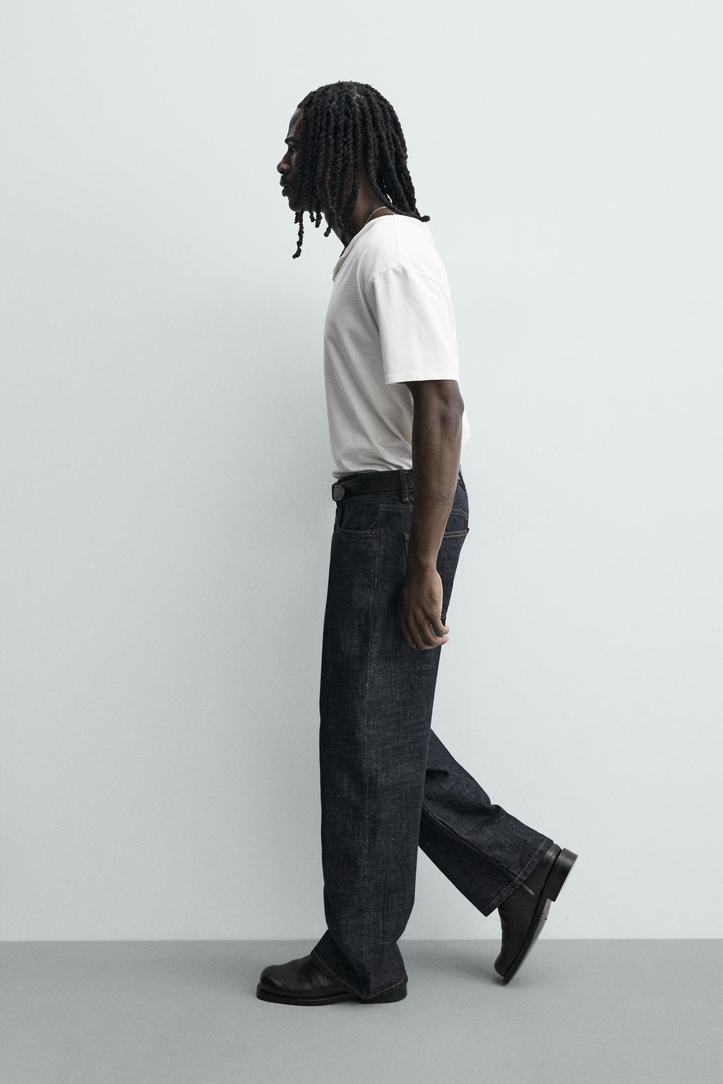 ДЖИНСЫ LOOSE FIT НА ПУГОВИЦАХ