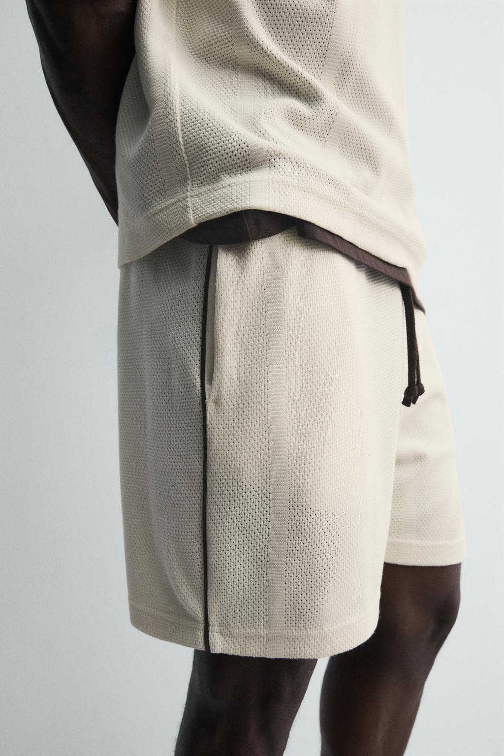 ШОРТЫ В СТИЛЕ РЕТРО ФУТБОЛ С КОНТРАСТНЫМИ ЭЛЕМЕНТАМИ