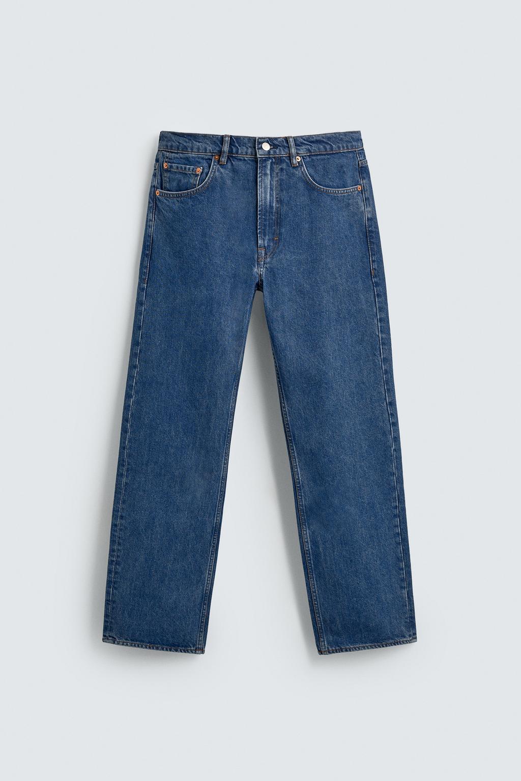 ДЖИНСЫ STRAIGHT ДЛИНОЙ ДО ЩИКОЛОТКИ