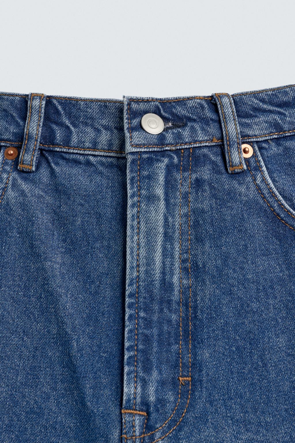 ДЖИНСЫ STRAIGHT ДЛИНОЙ ДО ЩИКОЛОТКИ