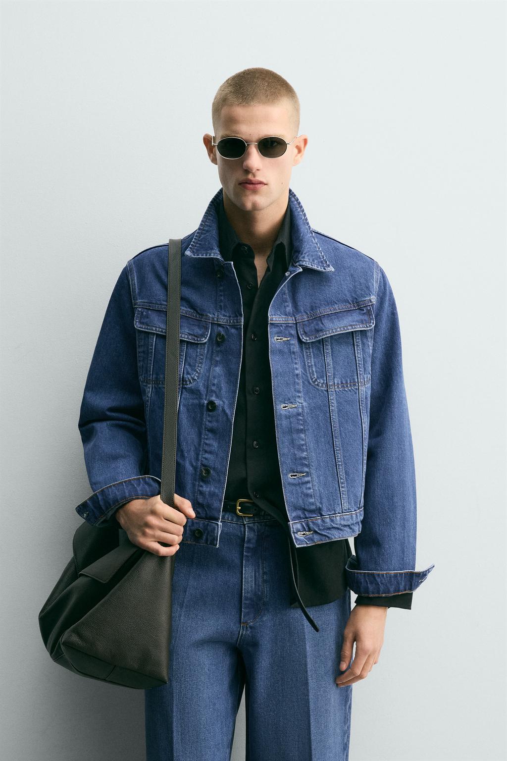 ДЖИНСОВАЯ КУРТКА СВОБОДНОГО КРОЯ