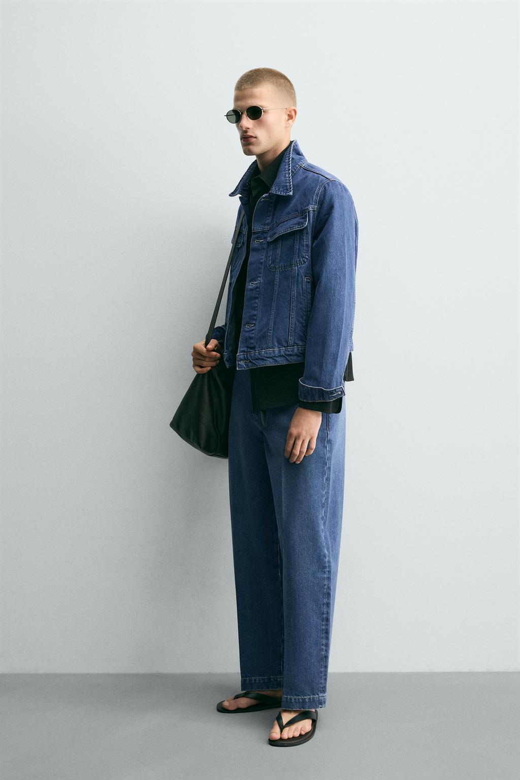 ДЖИНСОВАЯ КУРТКА СВОБОДНОГО КРОЯ