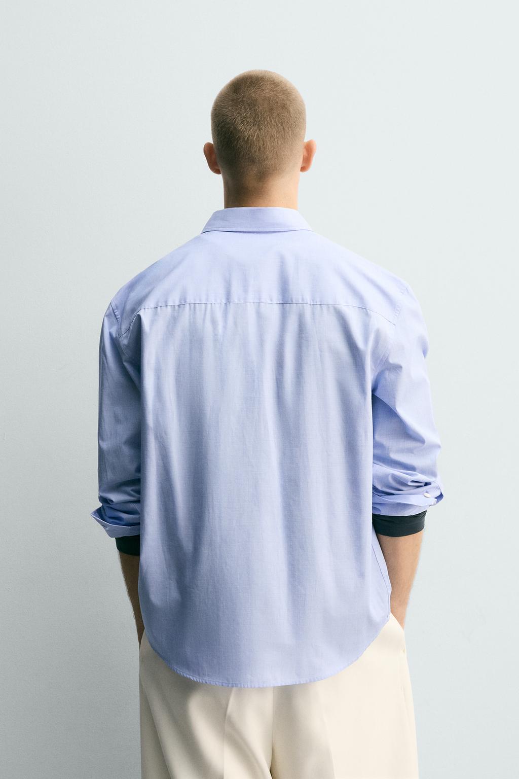 РУБАШКА СВОБОДНОГО КРОЯ С КАРМАНАМИ