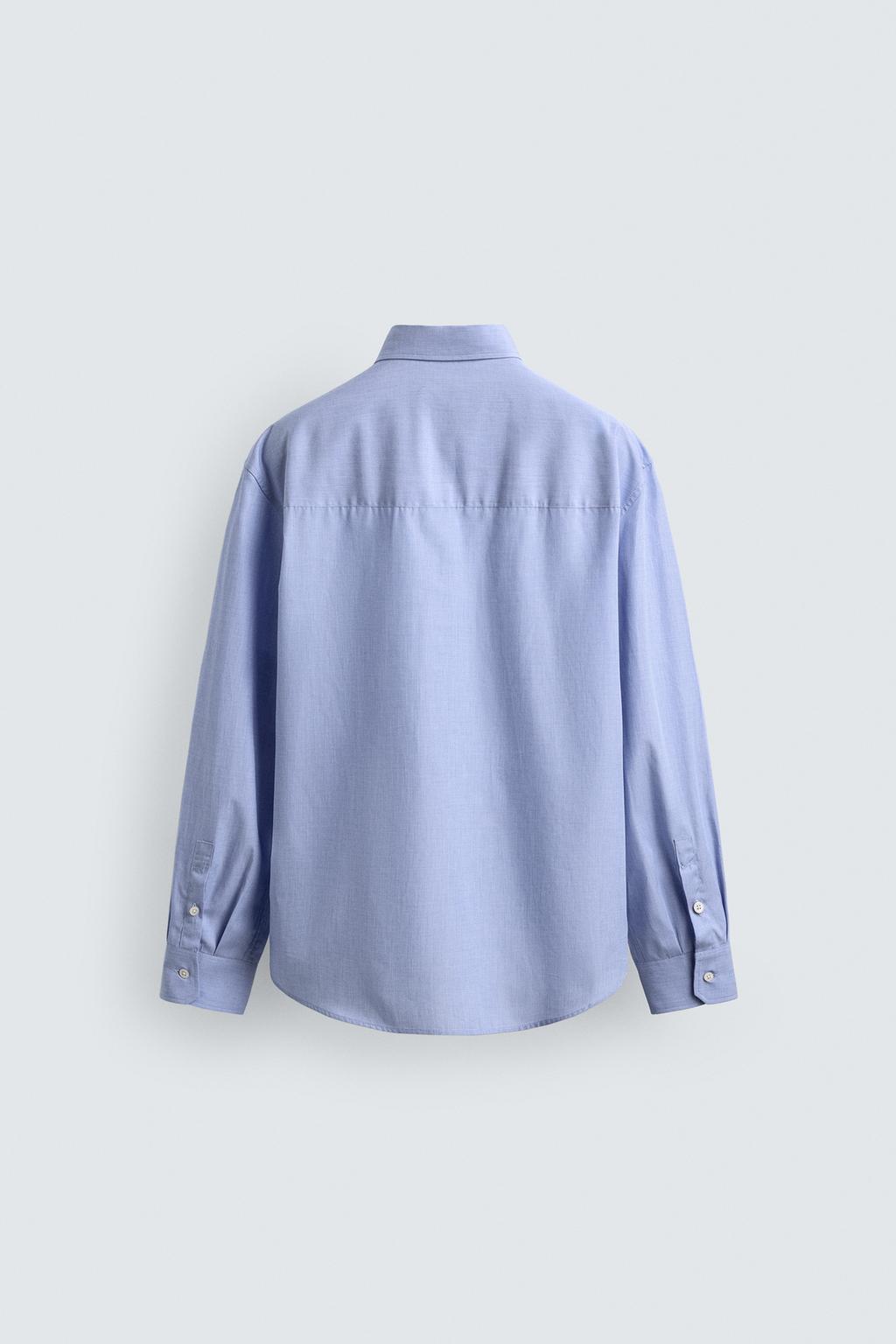 РУБАШКА СВОБОДНОГО КРОЯ С КАРМАНАМИ