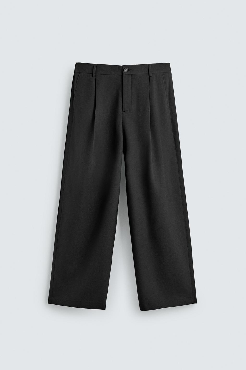 БРЮКИ RELAXED FIT СО СКЛАДКАМИ