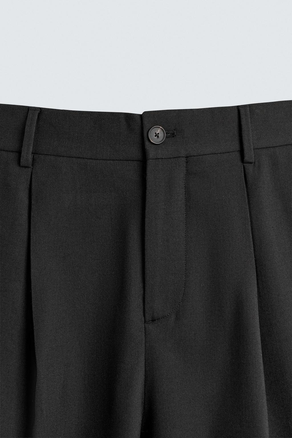 БРЮКИ RELAXED FIT СО СКЛАДКАМИ