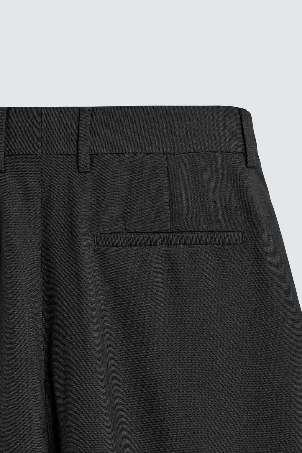 БРЮКИ RELAXED FIT СО СКЛАДКАМИ