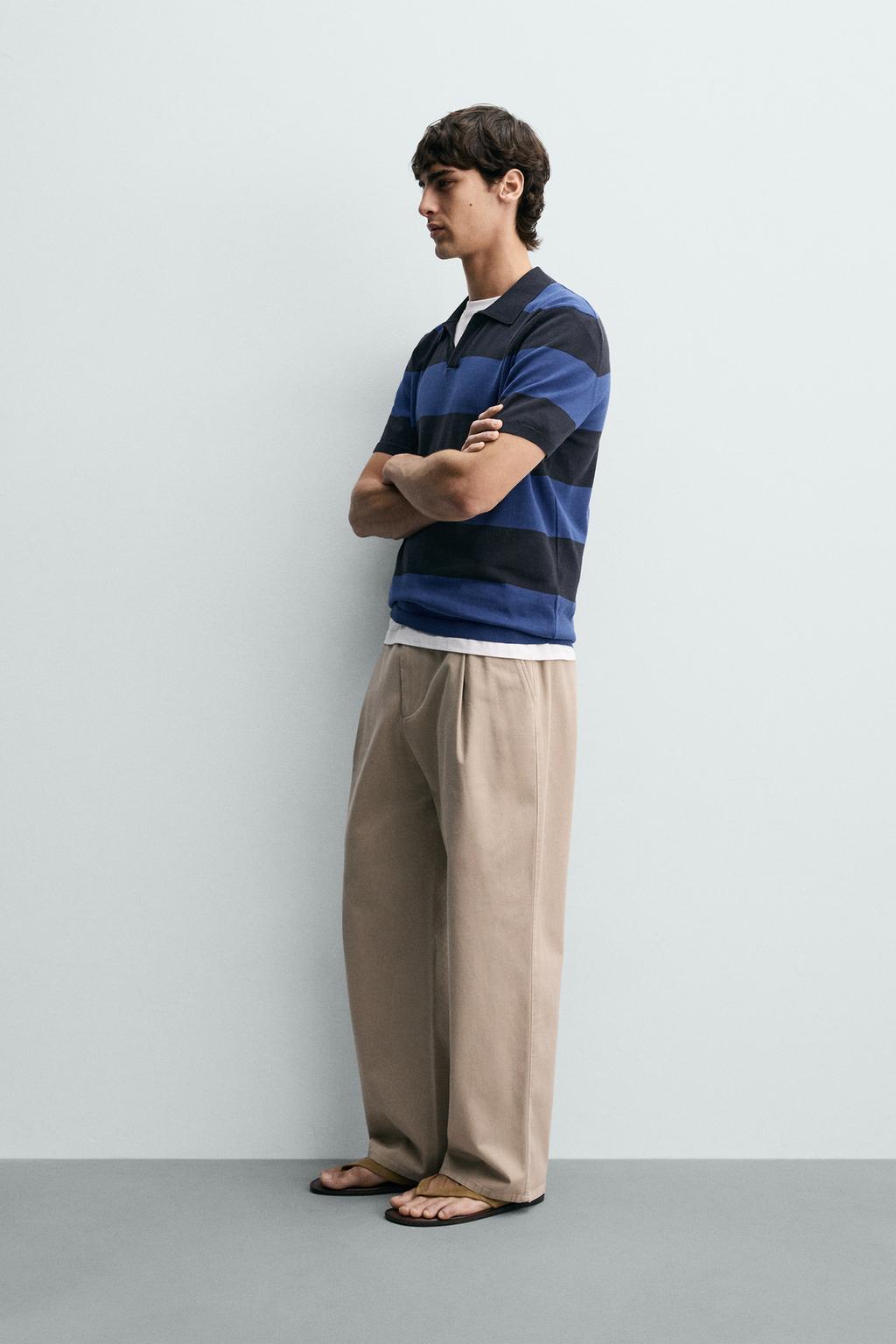 ЖАККАРДОВОЕ ПОЛО В ПОЛОСКУ