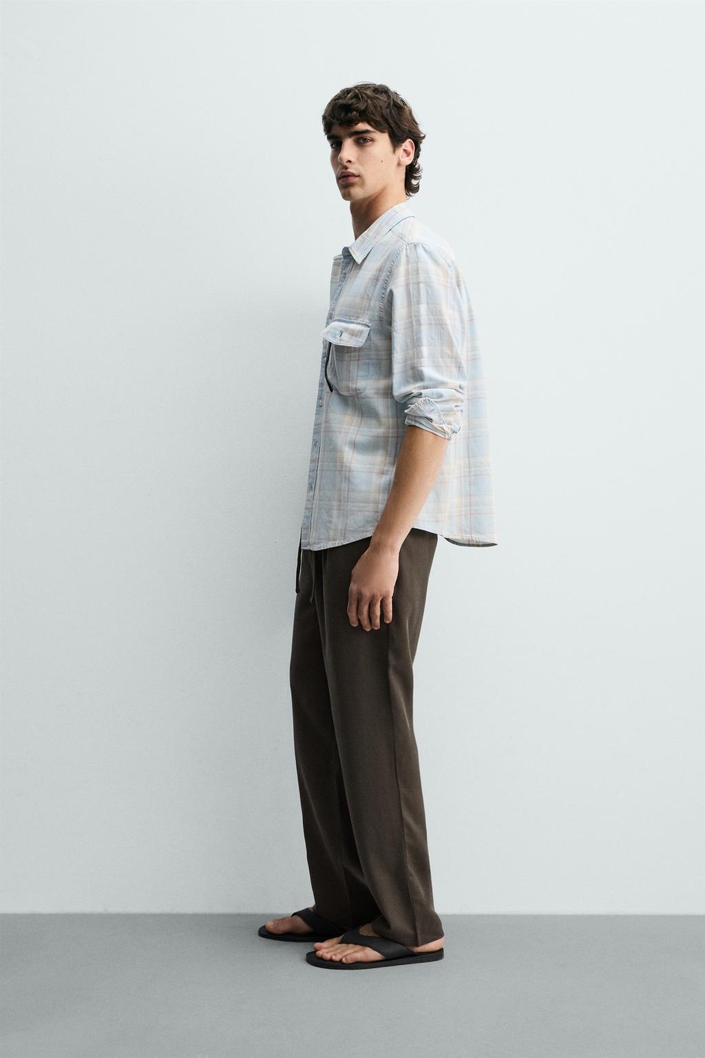 БРЮКИ REGULAR FIT ИЗ 100% ЛИОЦЕЛЛА