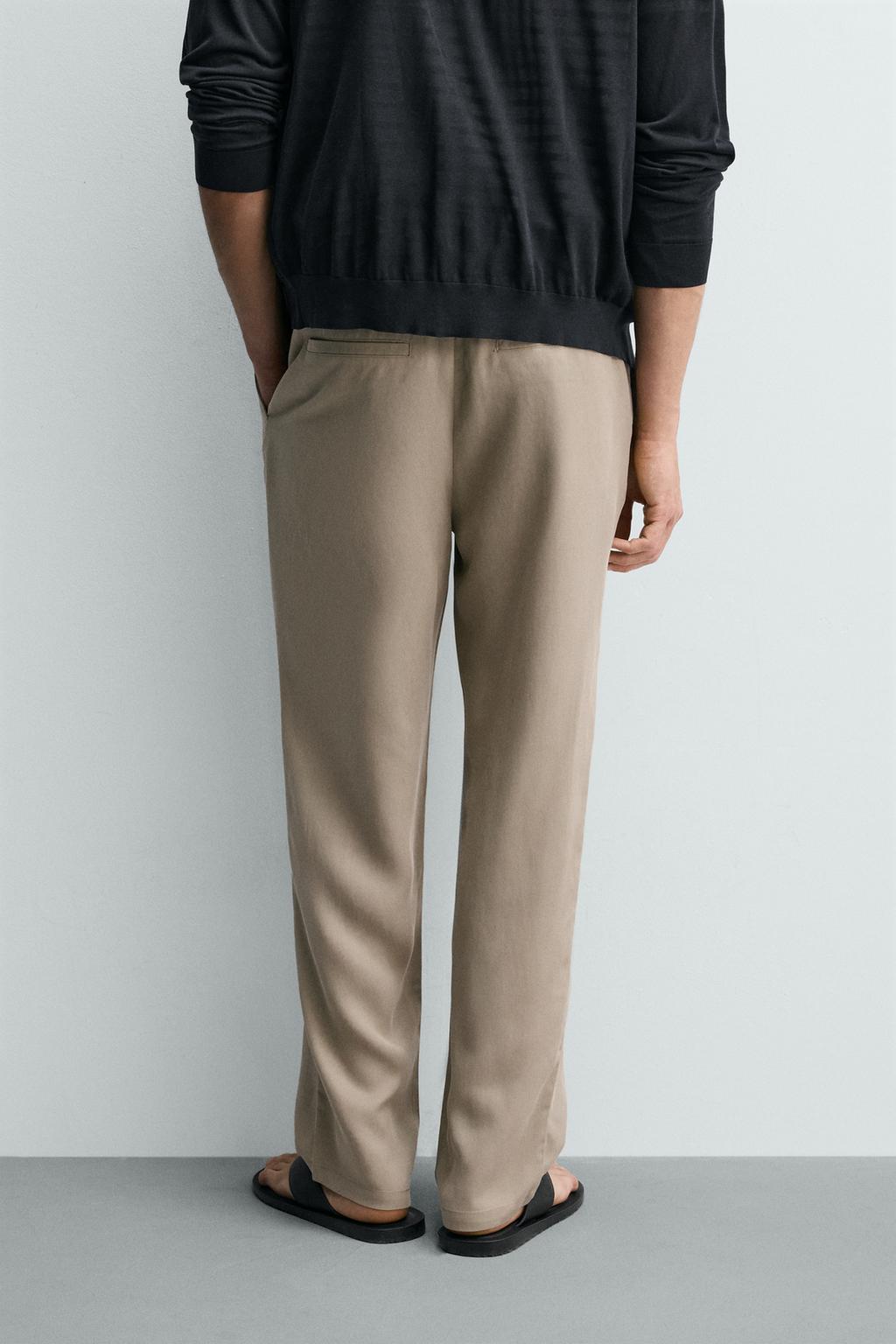 БРЮКИ REGULAR FIT ИЗ 100% ЛИОЦЕЛЛА