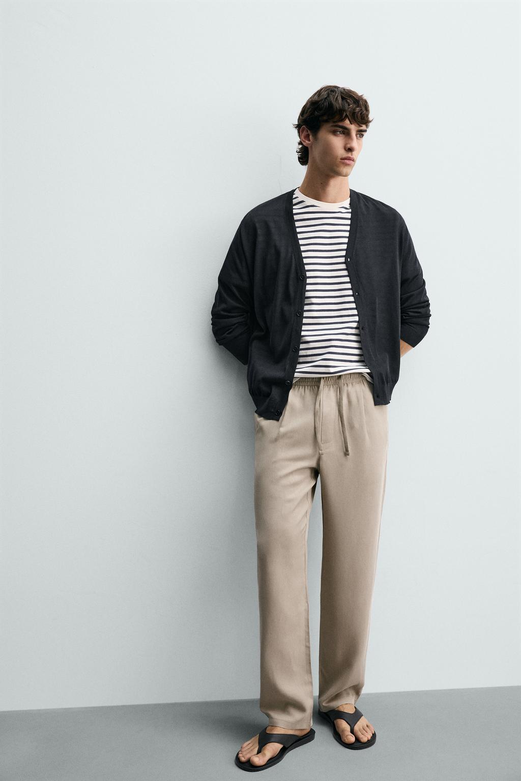 БРЮКИ REGULAR FIT ИЗ 100% ЛИОЦЕЛЛА