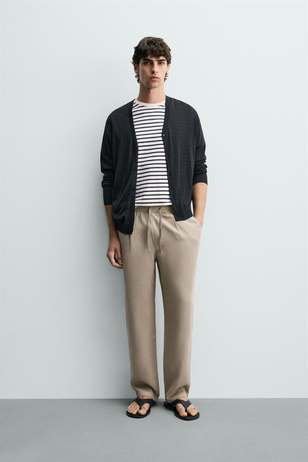 БРЮКИ REGULAR FIT ИЗ 100% ЛИОЦЕЛЛА