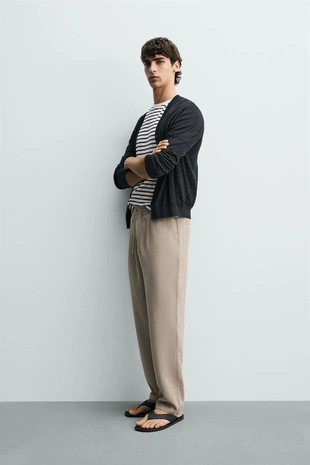 Брюки Regular Fit из 100% лиоцелла