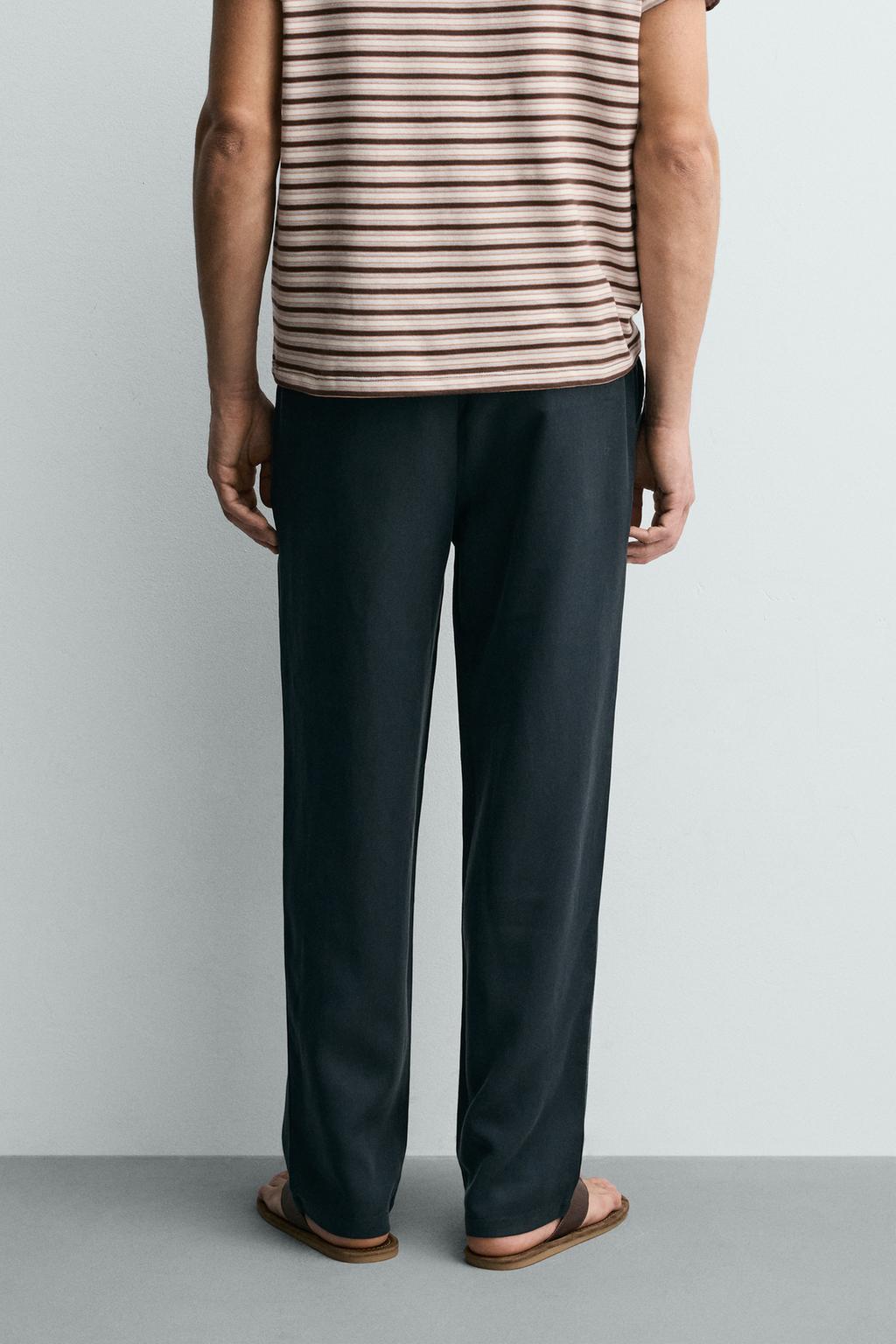 БРЮКИ REGULAR FIT ИЗ 100% ЛИОЦЕЛЛА