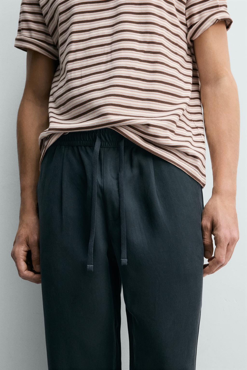 БРЮКИ REGULAR FIT ИЗ 100% ЛИОЦЕЛЛА