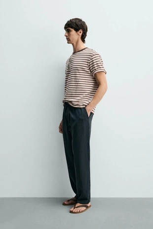 Брюки Regular Fit из 100% лиоцелла