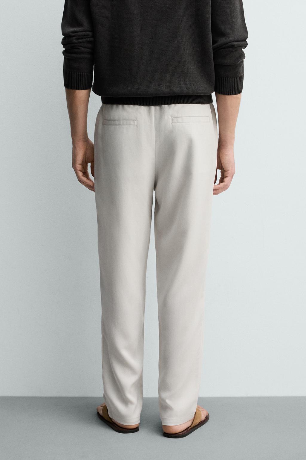 БРЮКИ REGULAR FIT ИЗ 100% ЛИОЦЕЛЛА